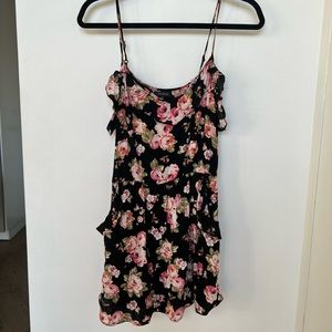 Black Floral Dress